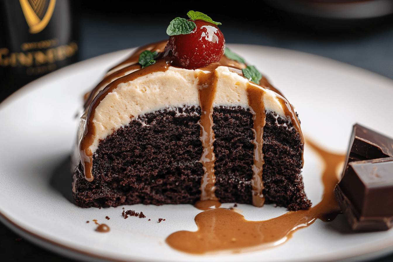 Decadent Guinness Chocolate Cake