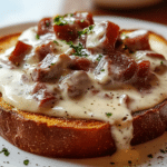 Creamed Chipped Beef on Toast