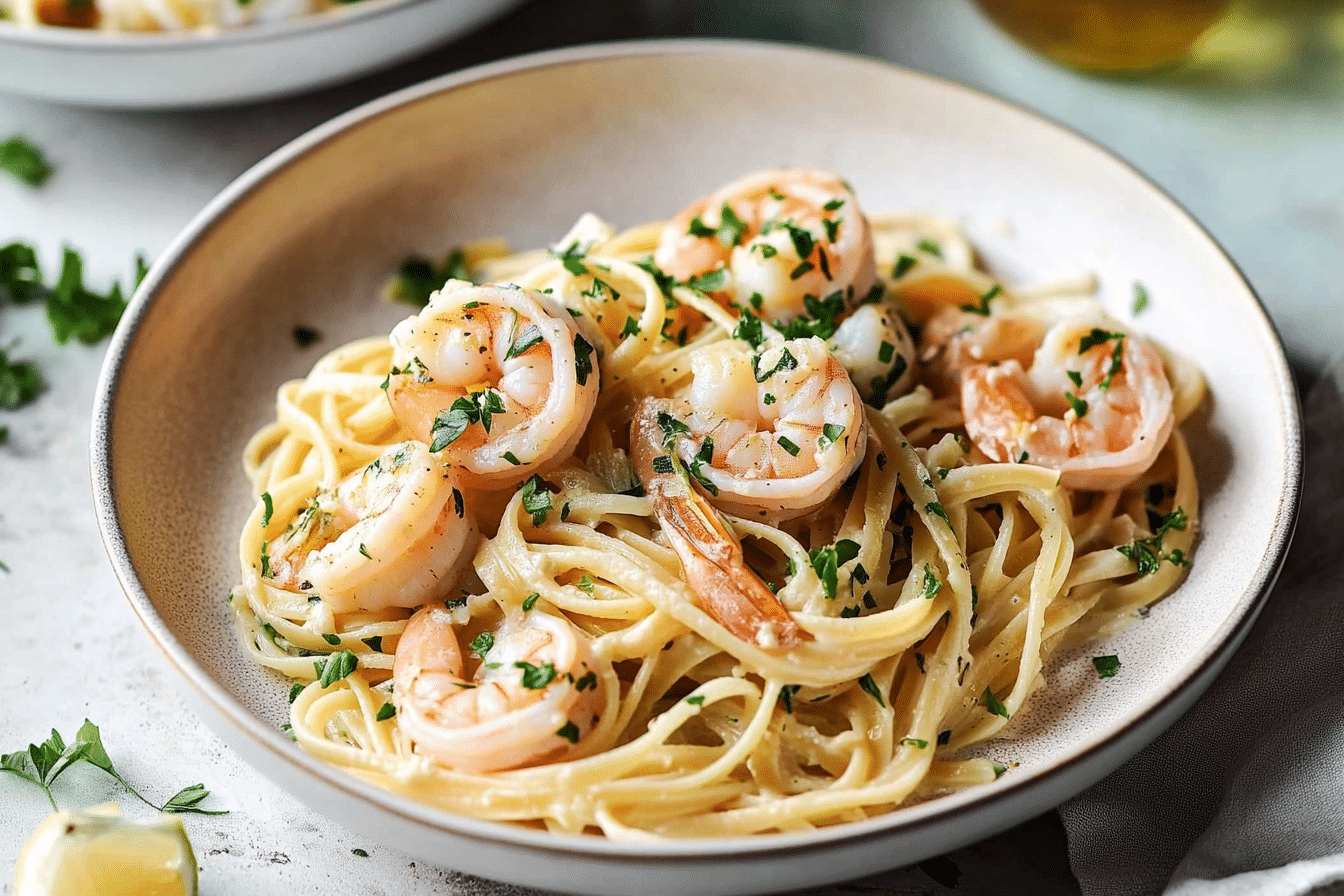Quick Shrimp Scampi