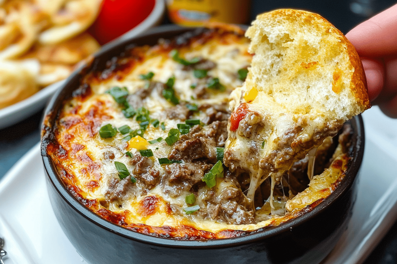 Philly Cheesesteak Dip