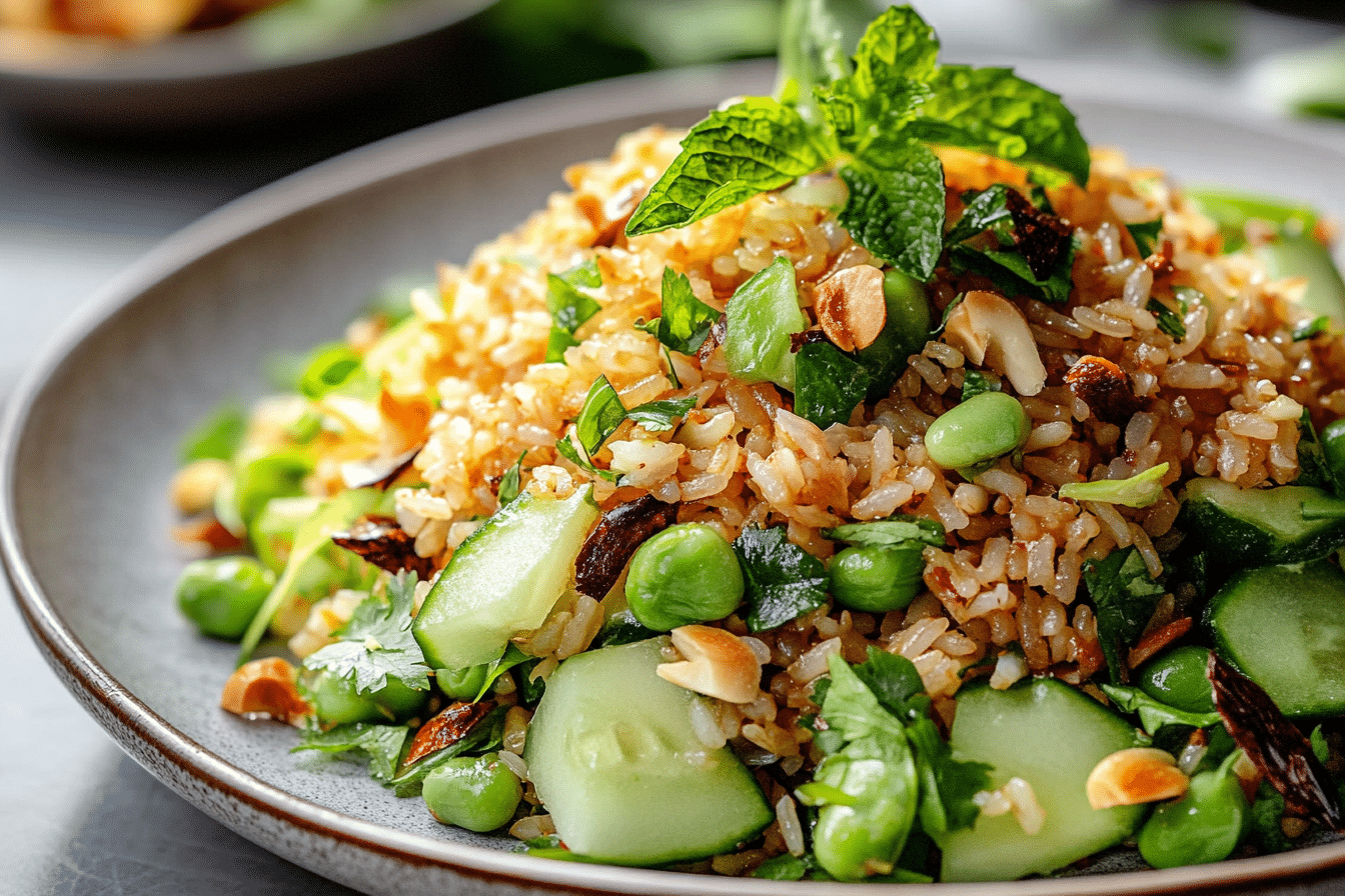 Crispy Rice Salad