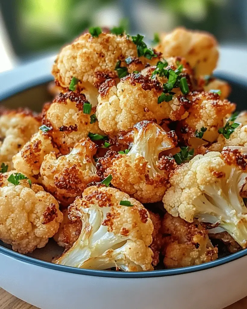 Crispy Roasted Cauliflower
