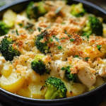 Baked Potato Chicken Broccoli Casserole