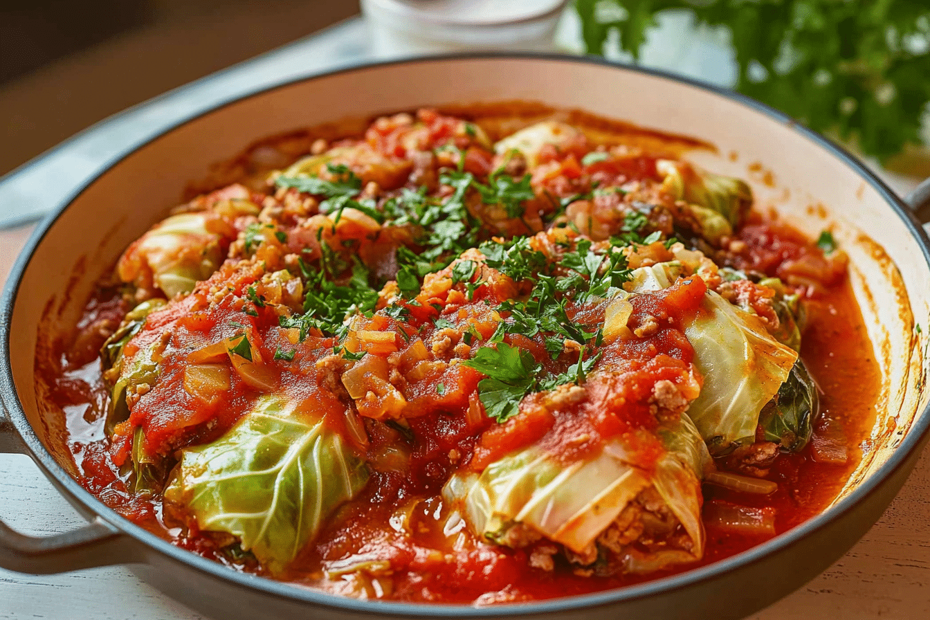 Easy Unstuffed Cabbage Rolls