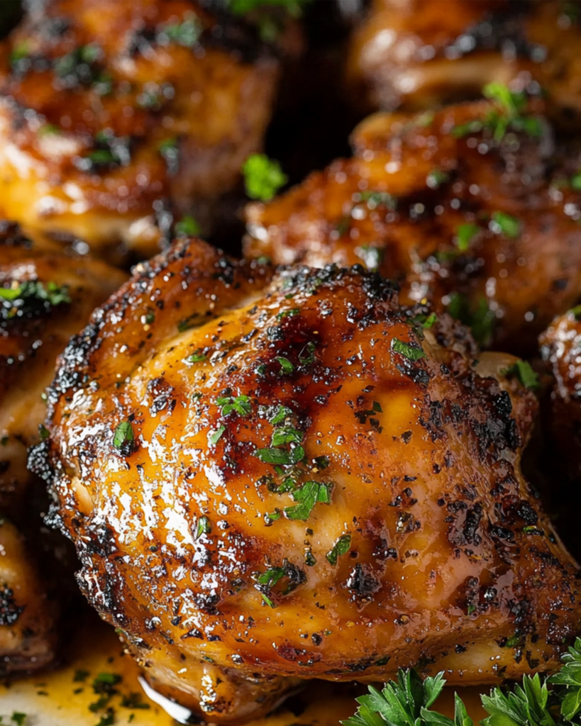 Umami Marinated Amish Chicken Thighs