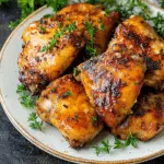 Umami Marinated Amish Chicken Thighs