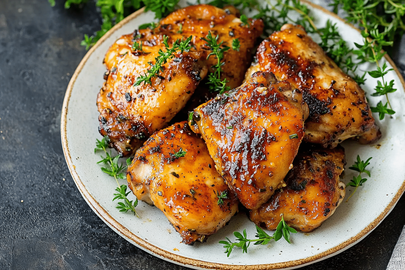 Umami Marinated Amish Chicken Thighs
