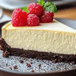 Vanilla Chocolate Cheesecake