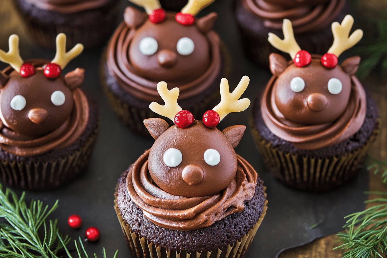 Reindeer Cupcakes