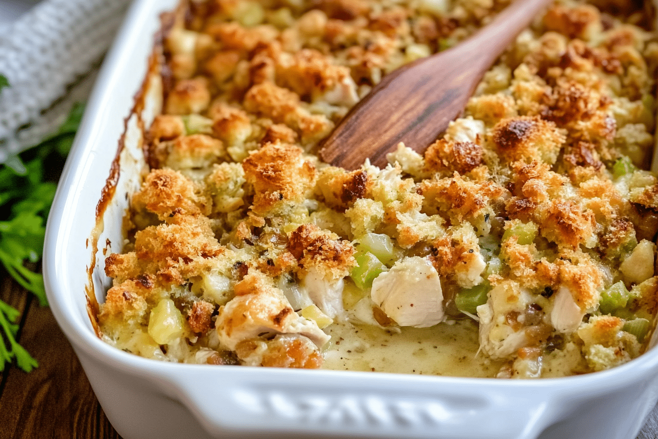 Stove Top Stuffing Chicken Casserole