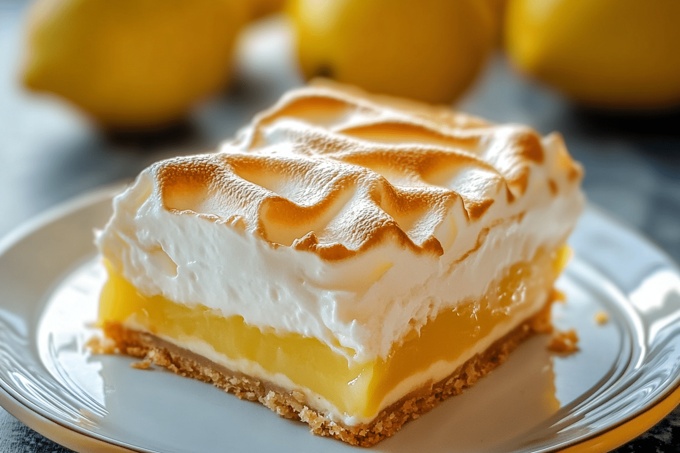 Lemon Meringue Bars