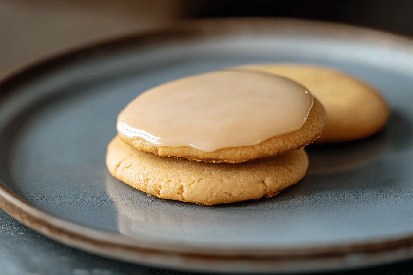 Maple Cookies with Maple Icing