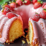 Strawberry Cheesecake Bundt Cake