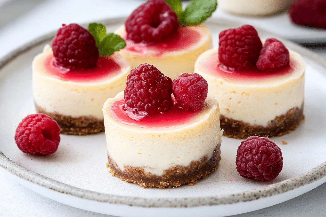 Mini Protein Cheesecakes
