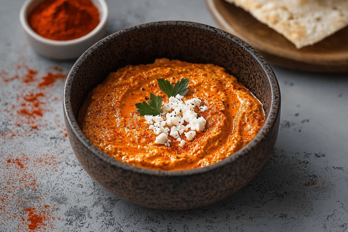 Paprika and Feta Dip