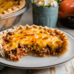 Layered Cheesy Taco Pie