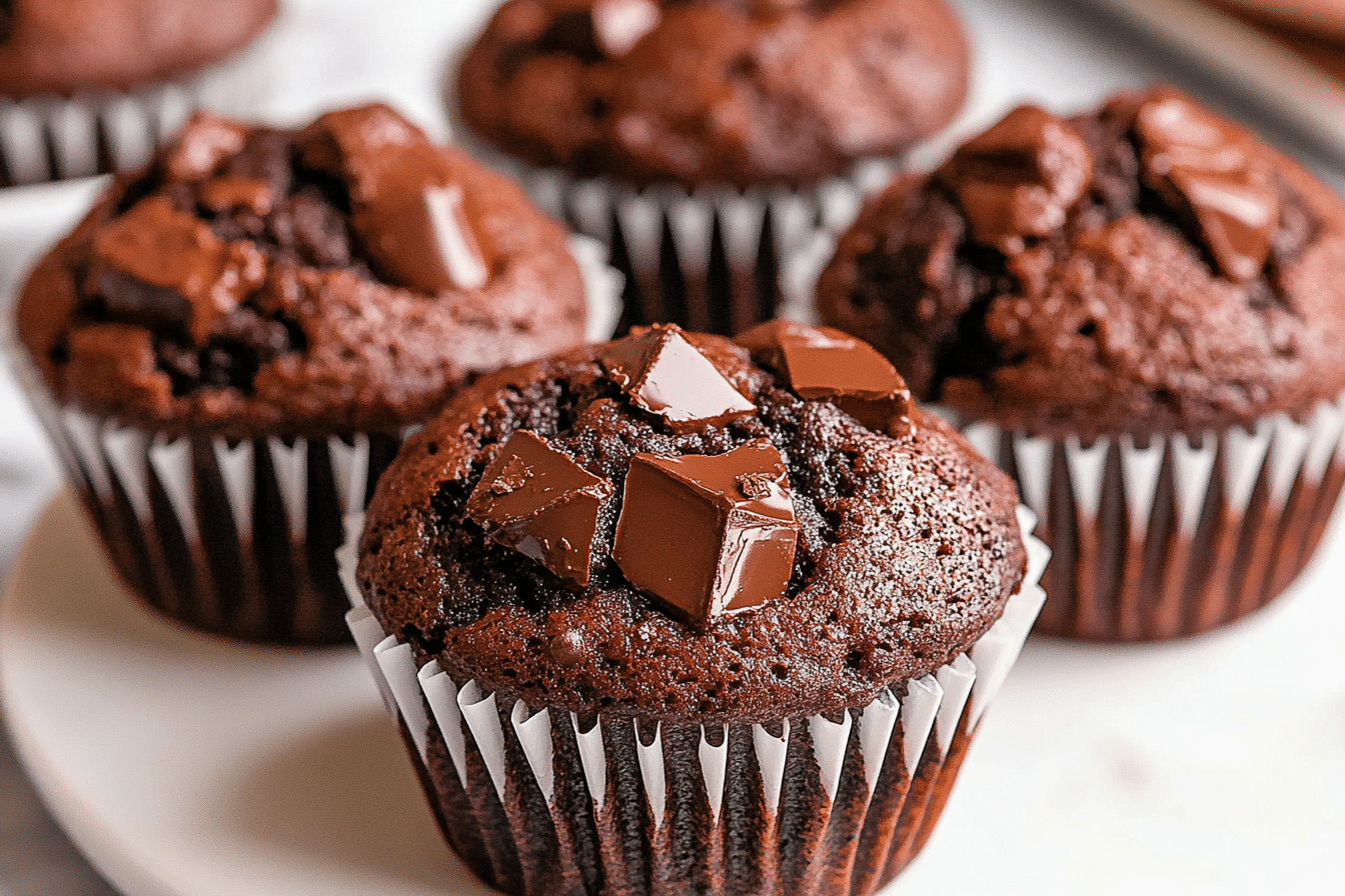 Olympic Village Chocolate Muffins