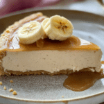 4-Ingredient Banana Greek Yogurt Cheesecake