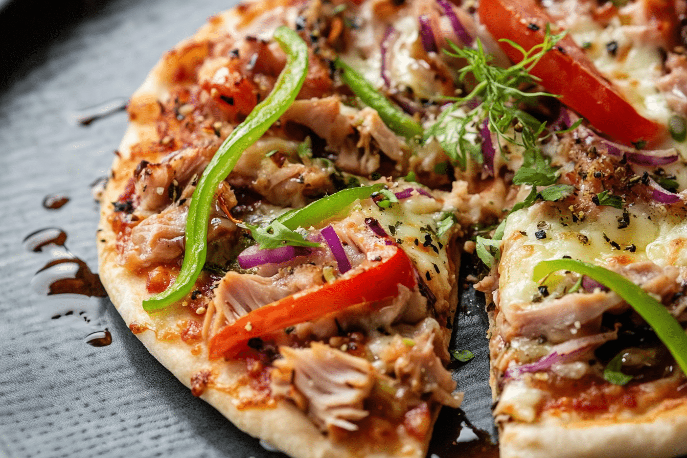 15-Minute Tuna Pizza