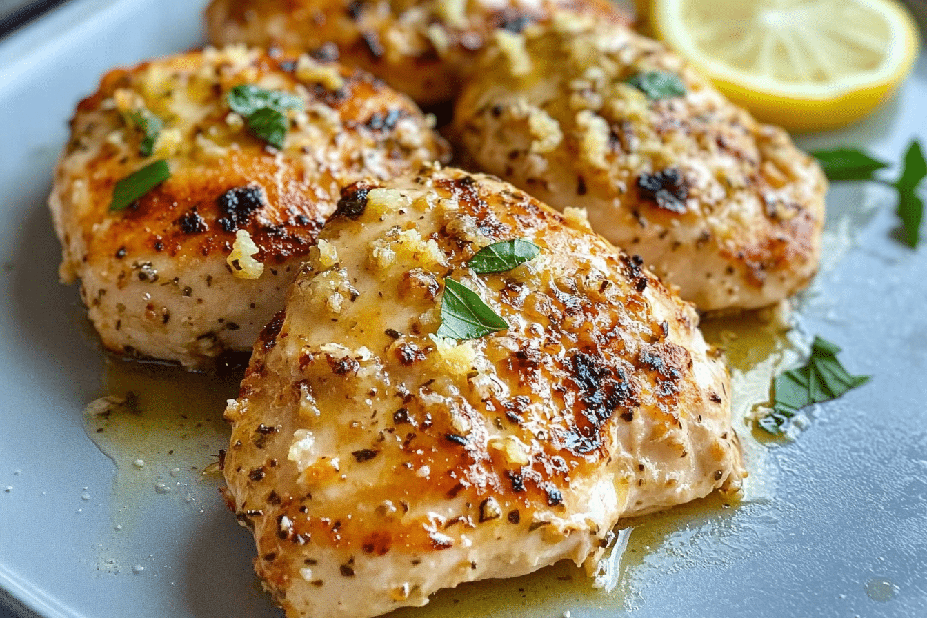 Easy Lemon Garlic Parmesan Chicken