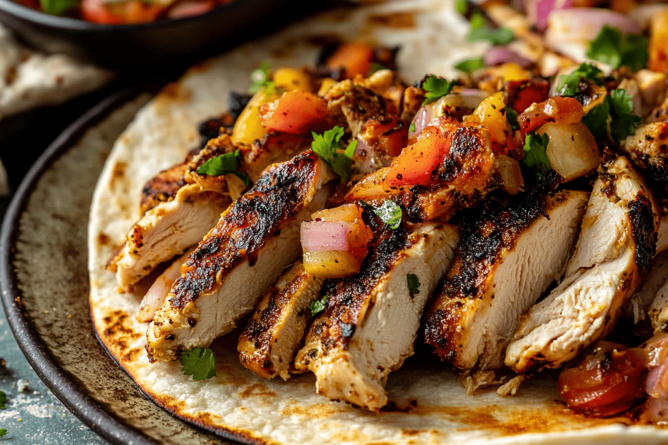 Middle Eastern Chicken Shawarma