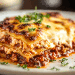 Cheesy Saucy Lasagna