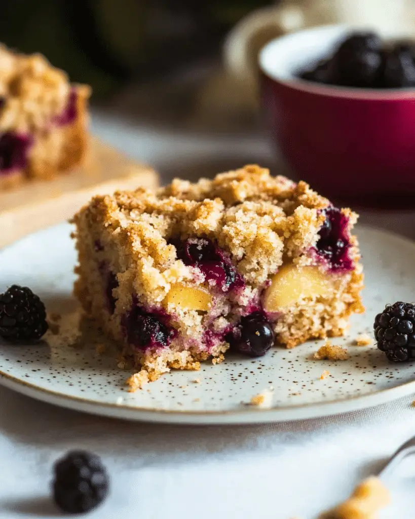 Blackberry Crumb Cake