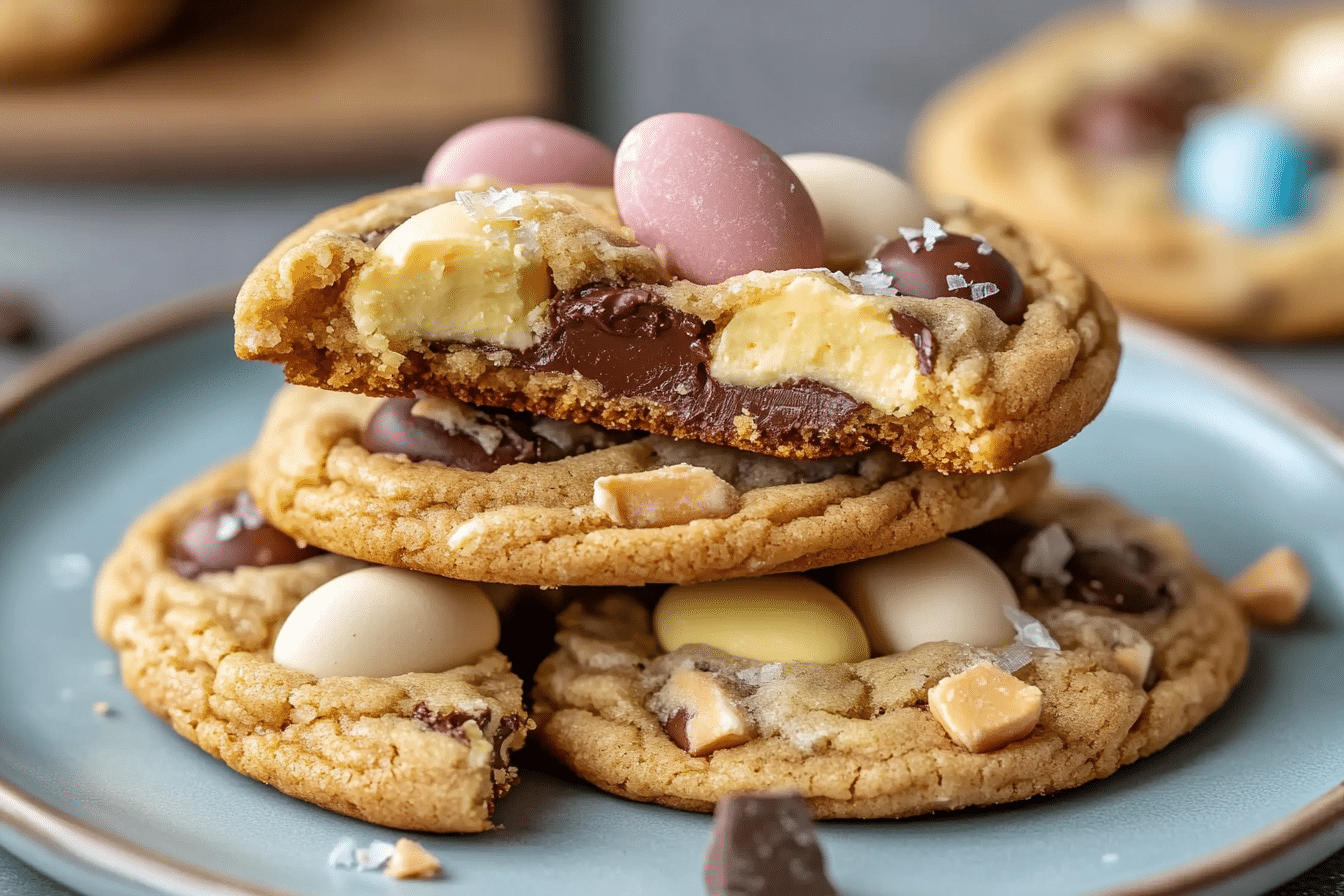 Cadbury Egg Cookies