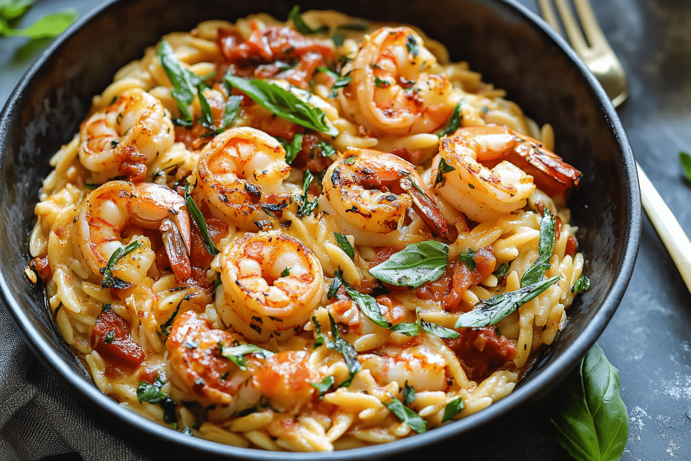 Shrimp Orzo (30-Minute, One-Pan Meal)