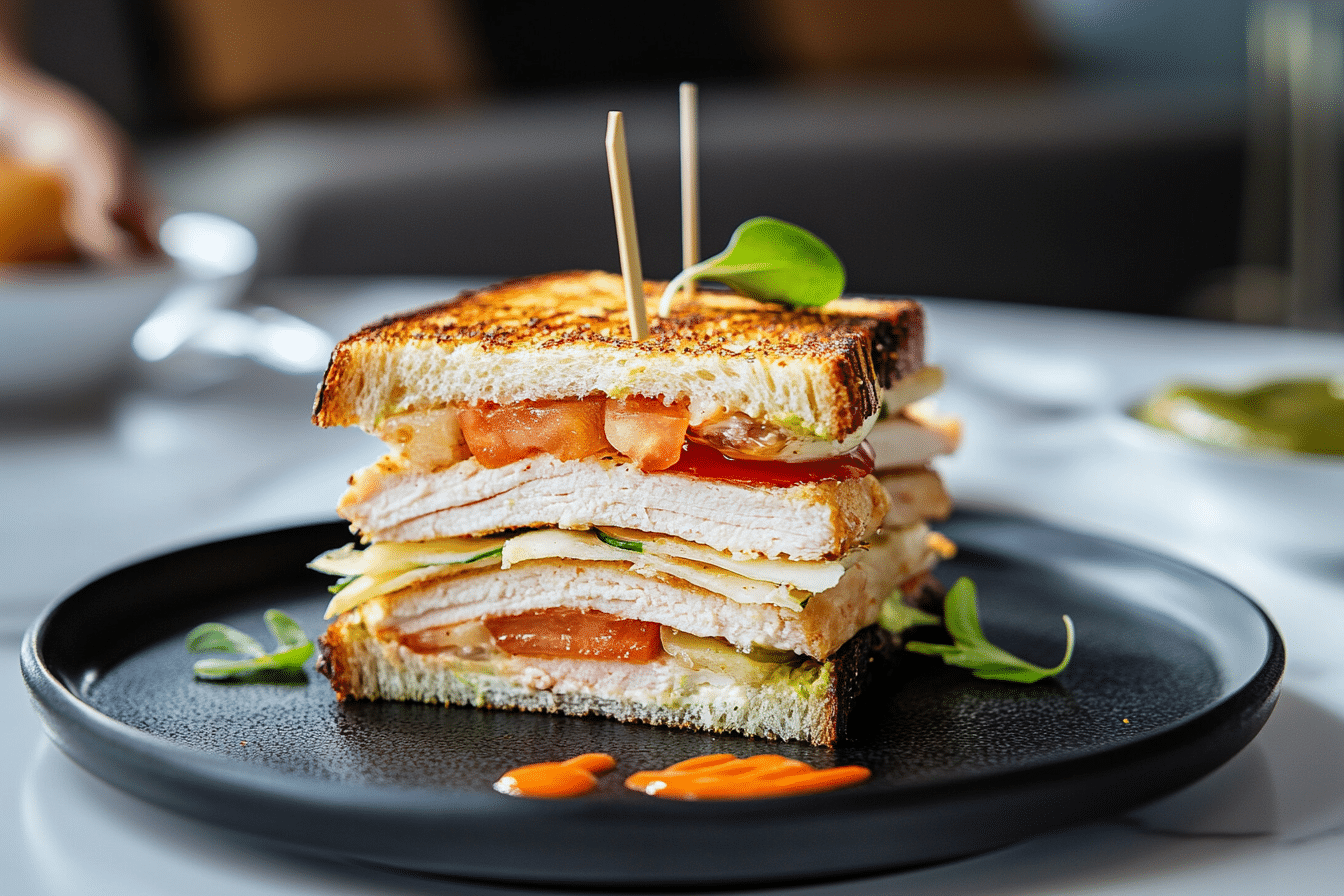 Turkey Club Sandwich