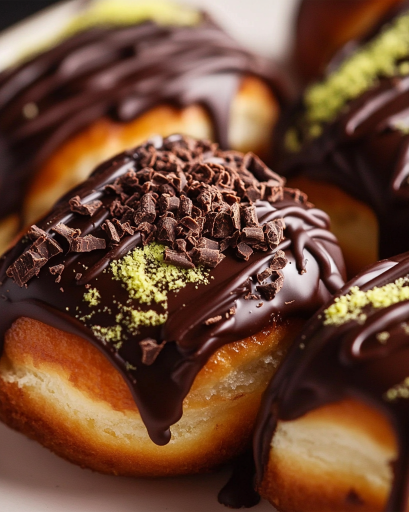 Dubai Chocolate Donut Rolls