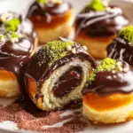 Dubai Chocolate Donut Rolls