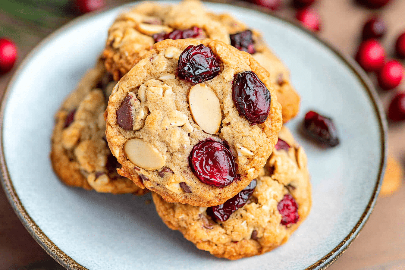 Cranberry Almond Cookies