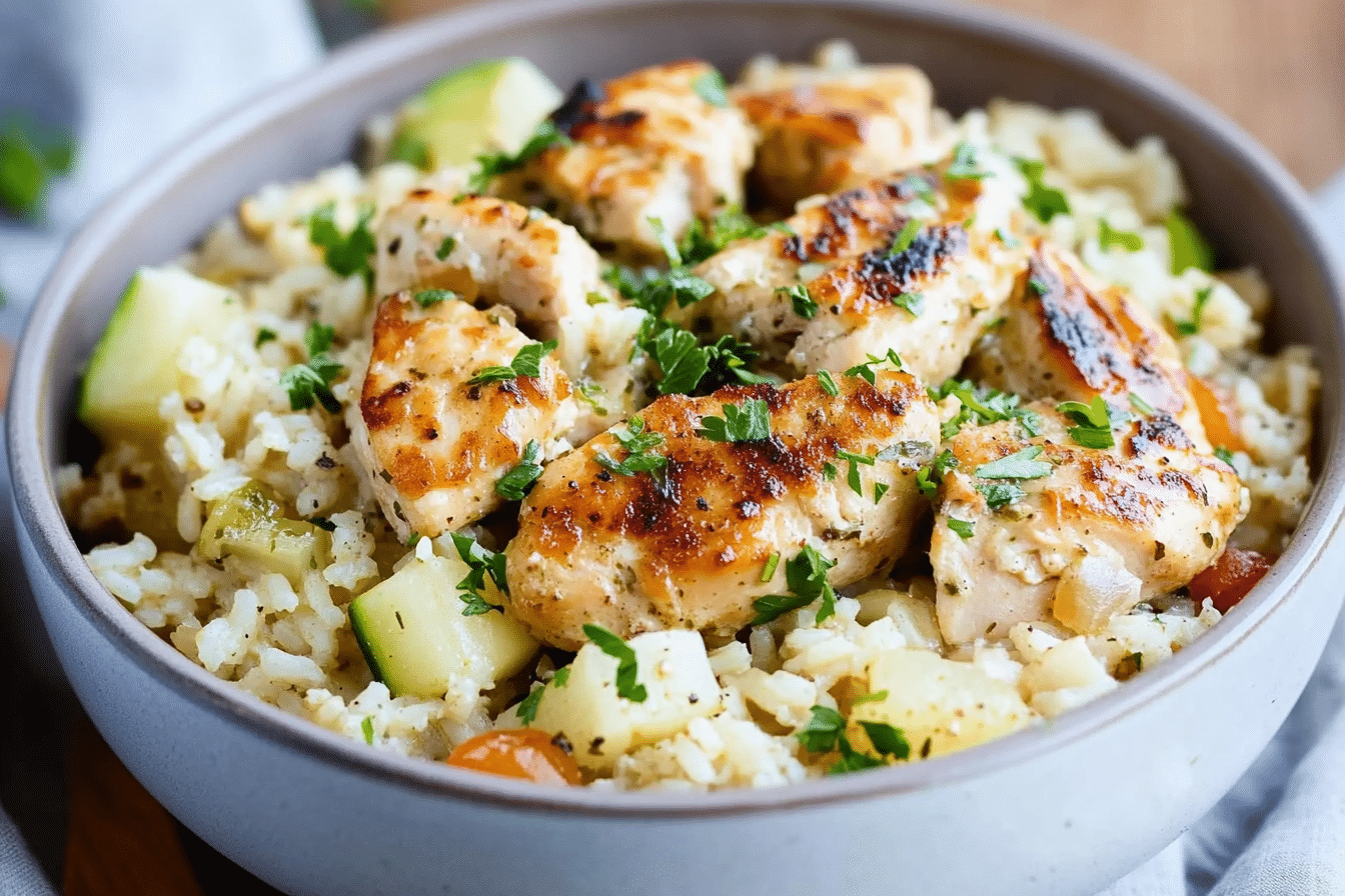 Instant Pot Greek Chicken and Rice