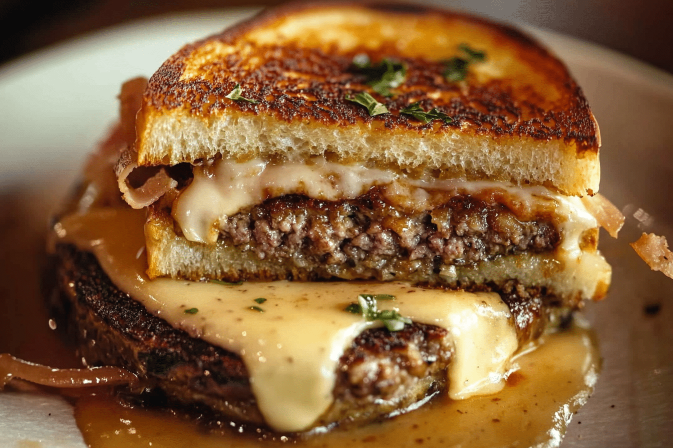 Patty Melts with Secret Sauce