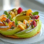 Pistachio Easter Crown