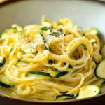 Creamy Courgette Pasta