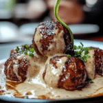 Swedish Meatballs with Creamy Gravy