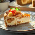 Apple Pie Italian Ricotta Cheesecake