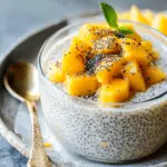 Mango Coconut Chia Pudding