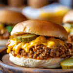 Cheesy Sloppy Joes