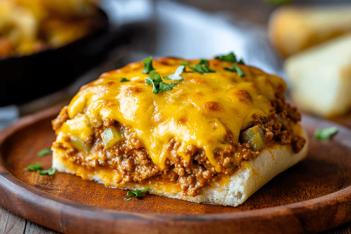 Cheesy Sloppy Joes