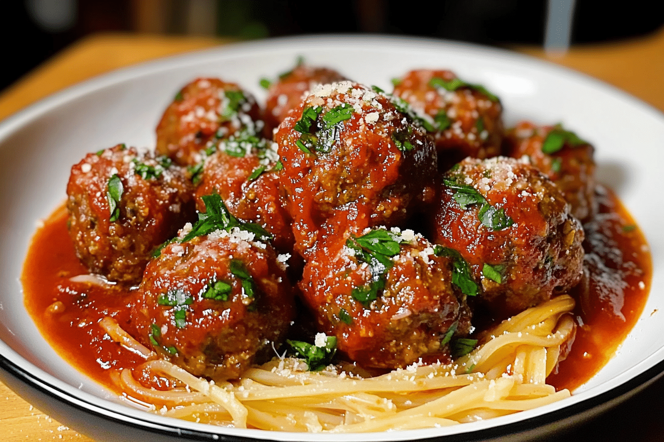 Homemade Italian Meatballs
