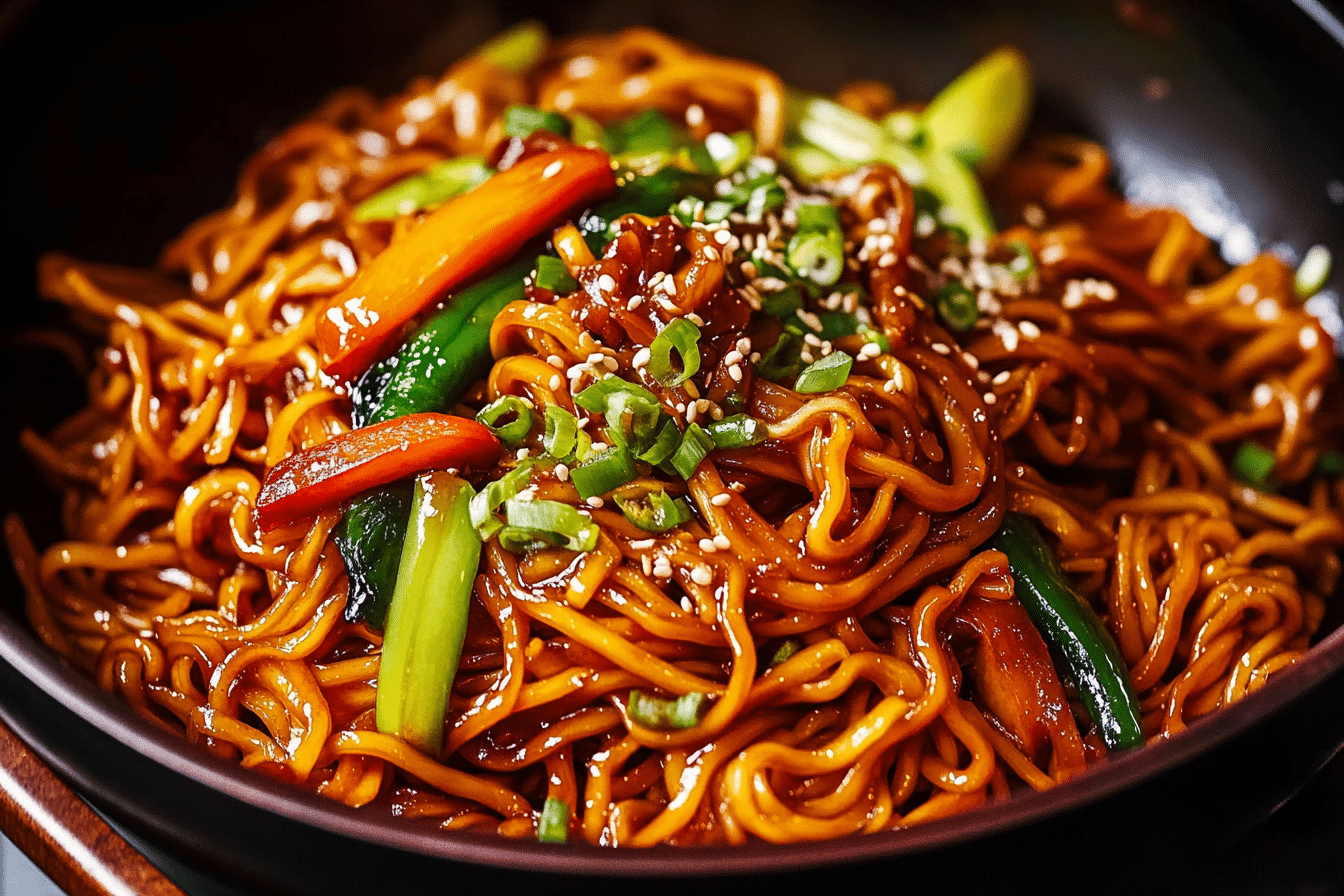 Flavor-Packed Hokkien Noodles