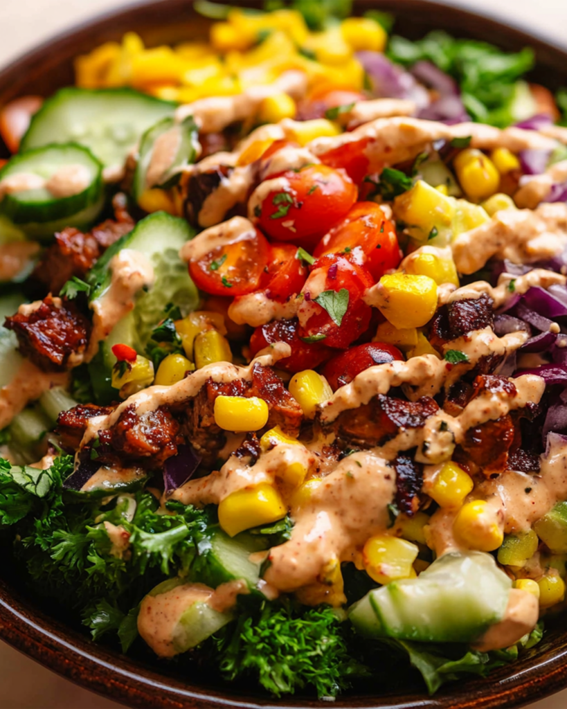 Southwest BBQ Summer Salad