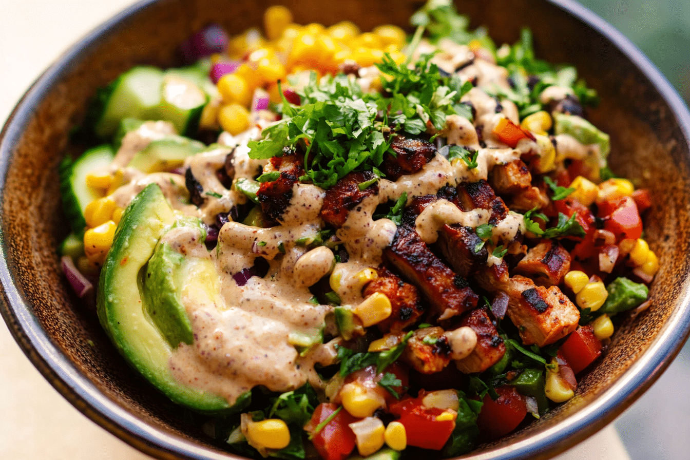 Southwest BBQ Summer Salad