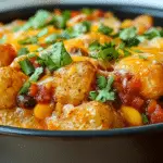 Mexican Tater Tot Casserole