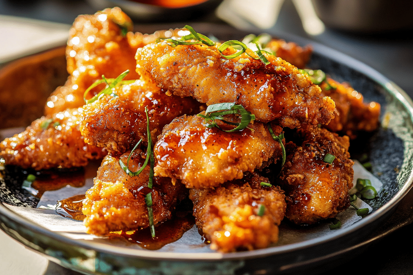 Hot Honey Crispy Chicken Tenders