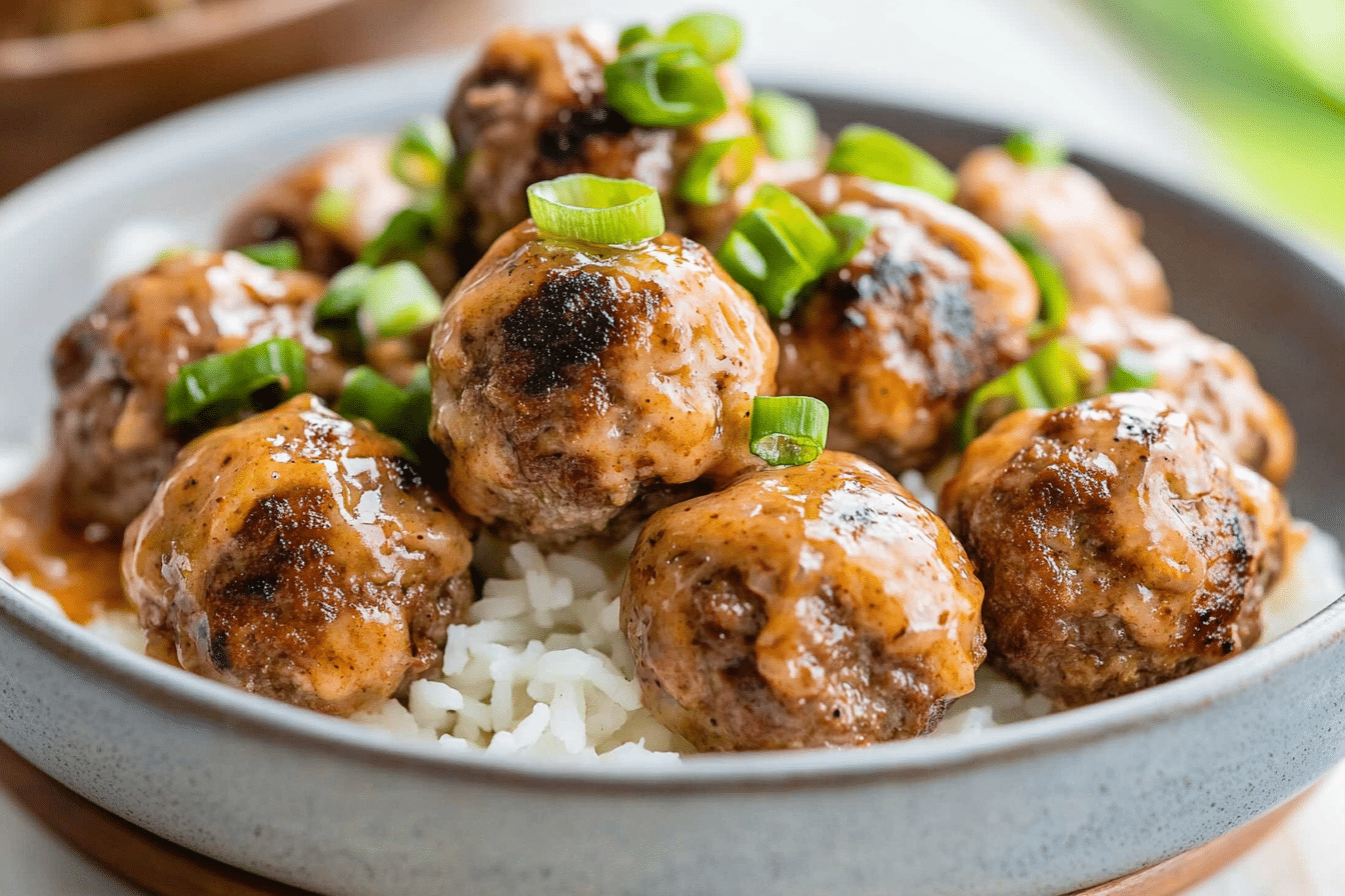 Spicy-Sweet Firecracker Meatballs