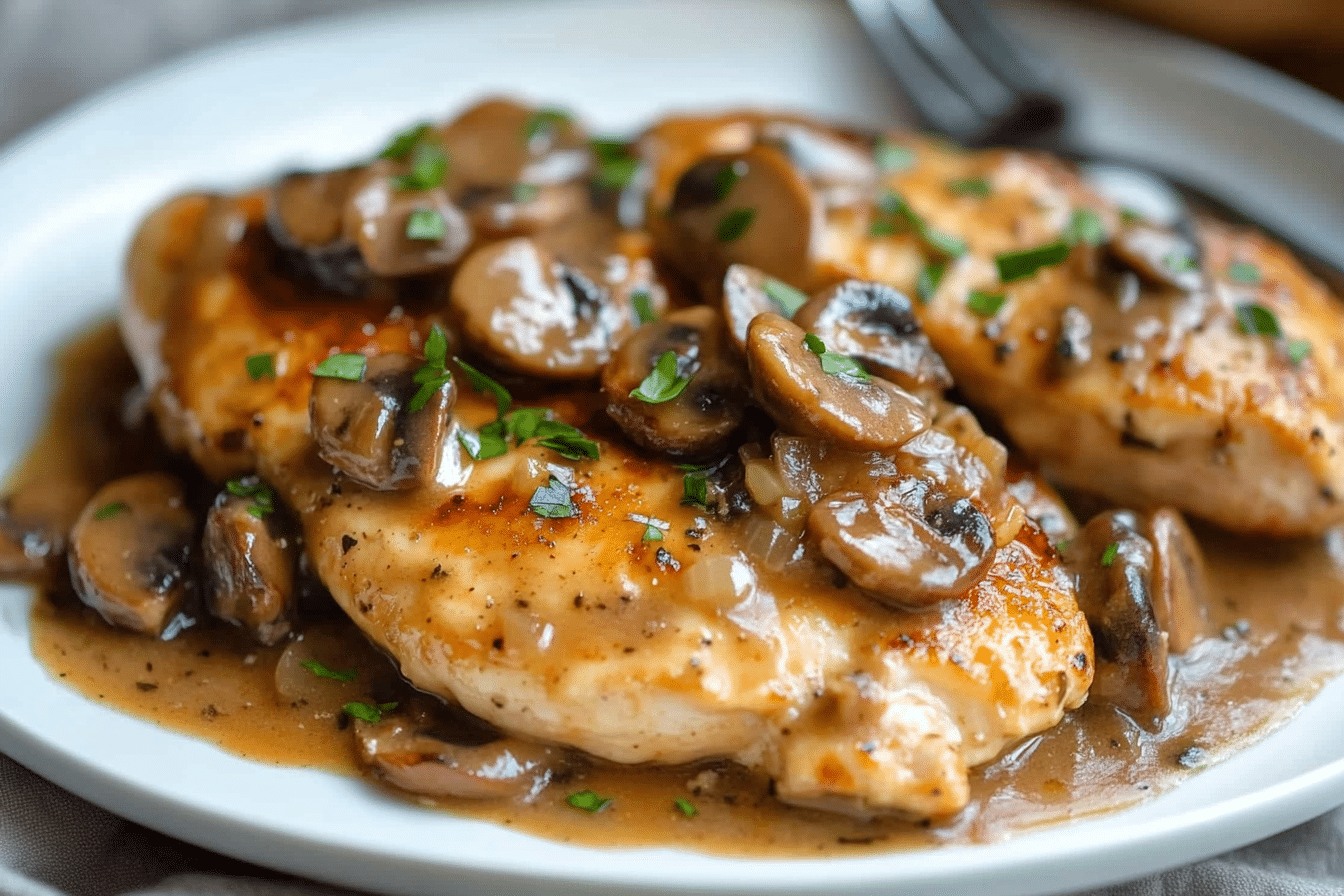 Classic Chicken Marsala